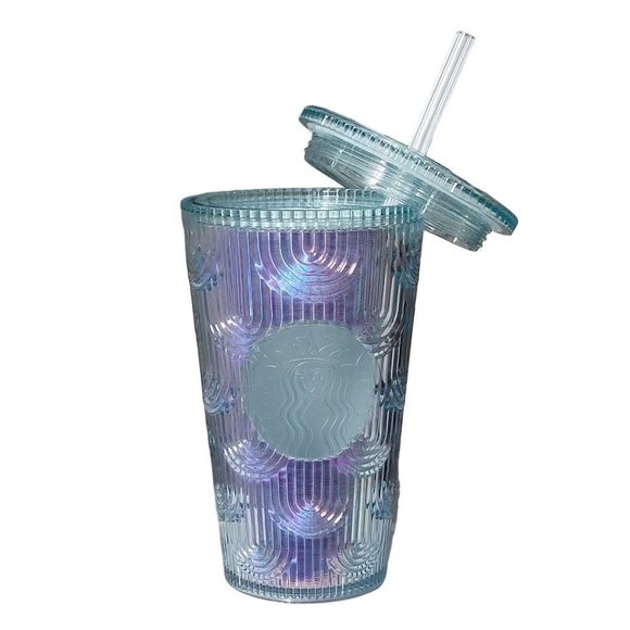 Starbucks Other - 𝅺STARBUCKS Spring 2022 Limited Edition Mermaid Scale Iridescent 16 oz Tumbler